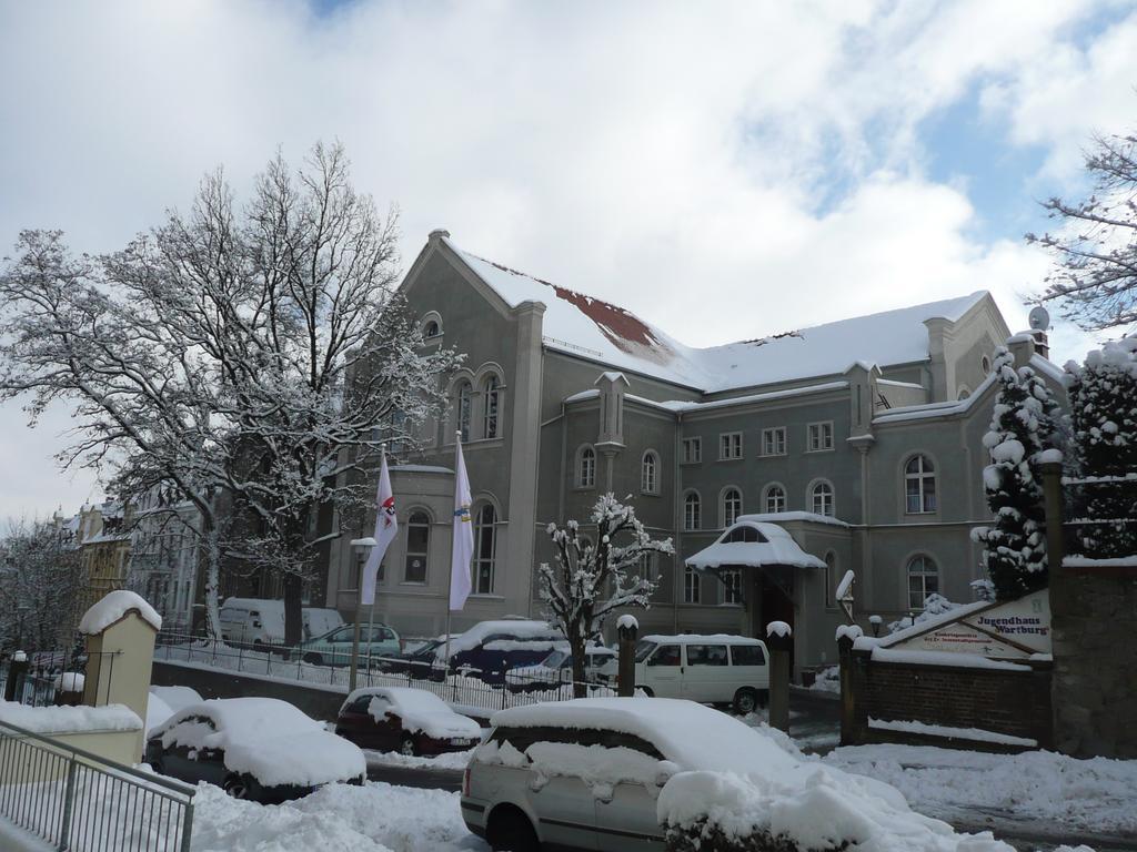 Pension Zur Wartburg 괴를리츠 외부 사진