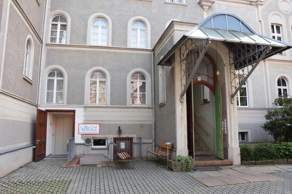 Pension Zur Wartburg 괴를리츠 외부 사진